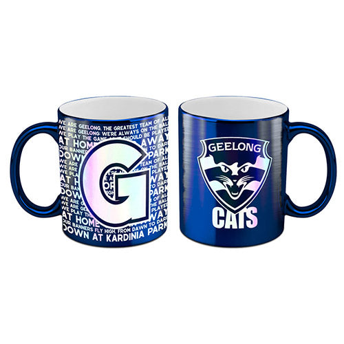 Geelong Cats Metallic Coffee Mug Cup