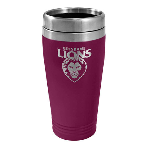 Brisbane Lions Stainless Steel Travel Mug