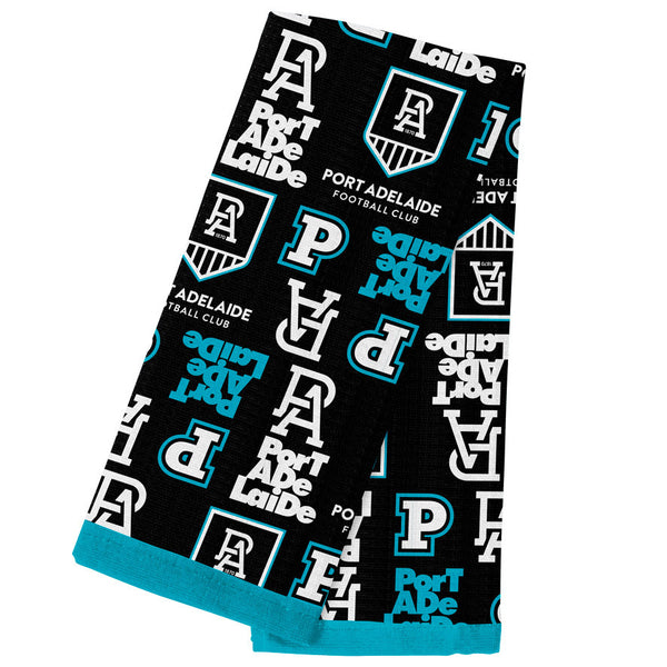 Port Adelaide Power Tea Towel