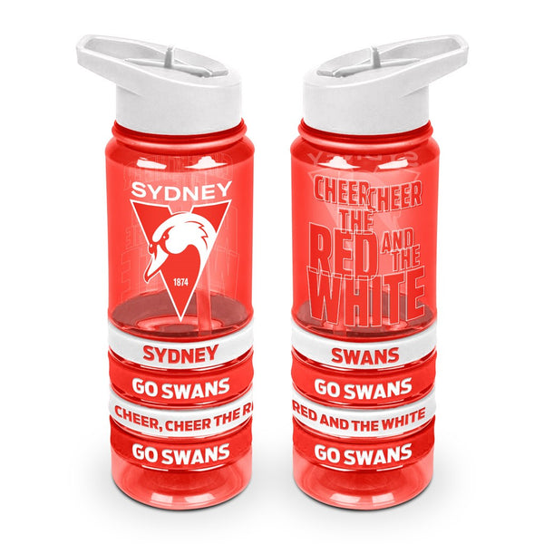 Sydney Swans Tritan Rubber Bands Bottle