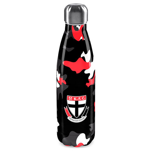 St Kilda Saints Stainless Steel Wrap Bottle
