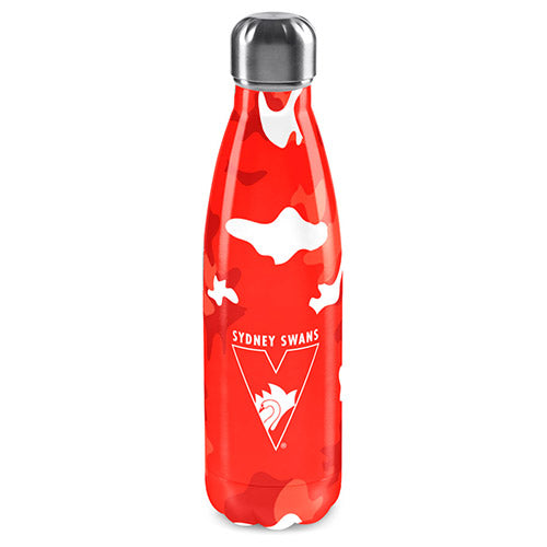 Sydney Swans Stainless Steel Wrap Bottle