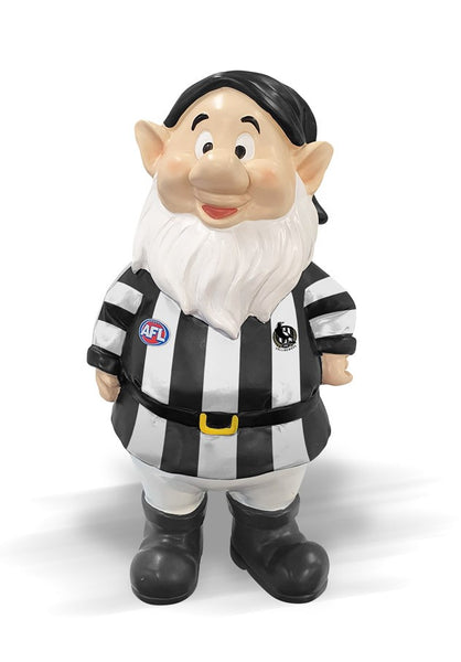 Collingwood Magpies Mini Garden Gnome 18cm