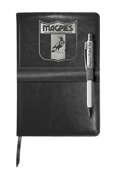 Collingwood Magpies Heritage Notebook and Pen Gift Pack
