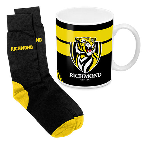 Richmond Tigers  Mug and Sock Gift Pack