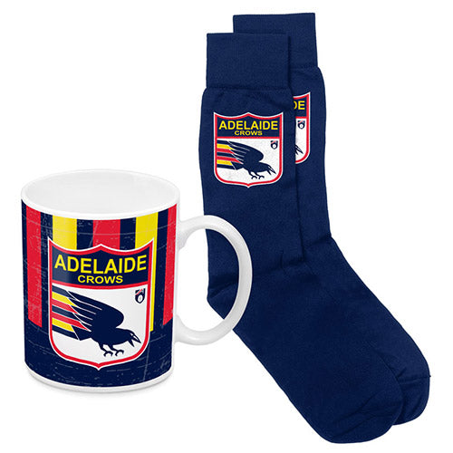 Adelaide Crows Heritage Mug and Socks Pack