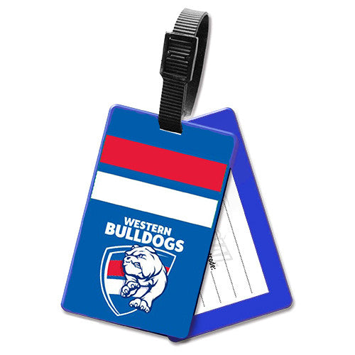 Western Bulldogs Luggage Tag - Spectator Sports Online