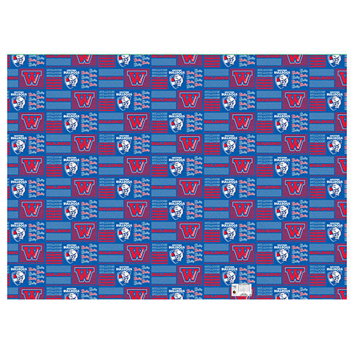 Western Bulldogs  Wrapping Paper