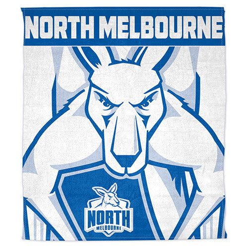 North Melbourne Kangaroos Polar Fleece Throw Rug Blanket