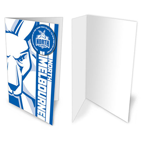 North Melbourne Kangaroos Badge Card