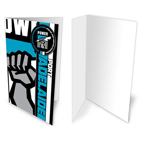 Port Adelaide Power Badge Card