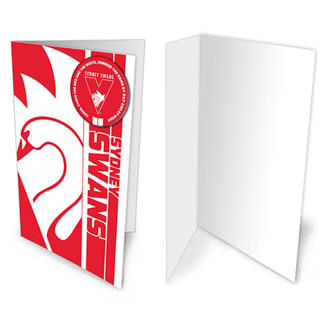 Sydney Swans Badge Card