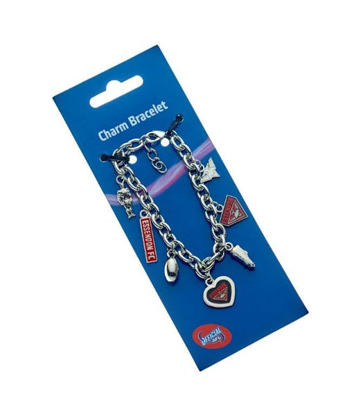 Essendon Bombers Charm Bracelet - Spectator Sports Online