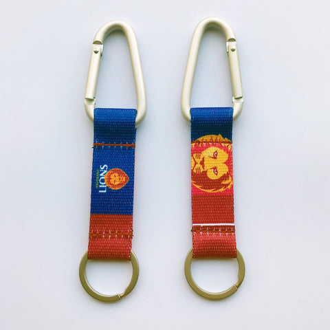 Brisbane Lions Carabiner Keyring