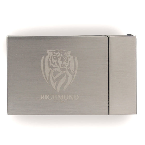 Richmond Tigers Leather Belt - Spectator Sports Online - 2