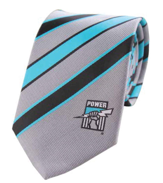 Port Adelaide Power Stripe Tie