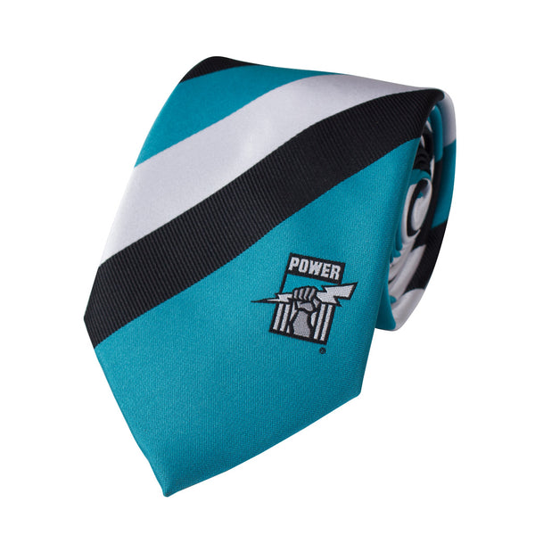 Port Adelaide Power Stripe Tie