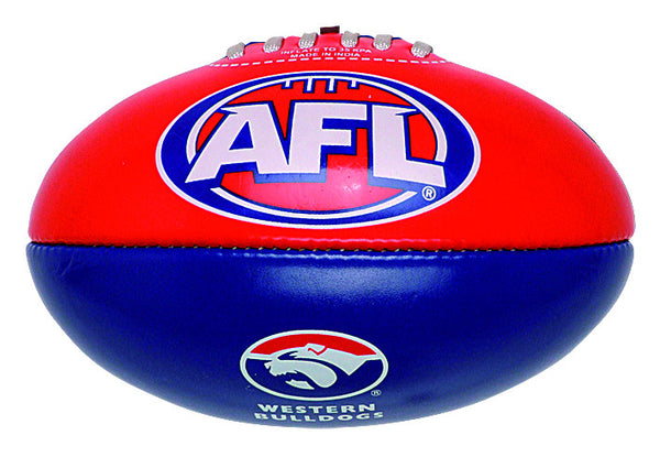 Western Bulldogs 20cm PVC Football