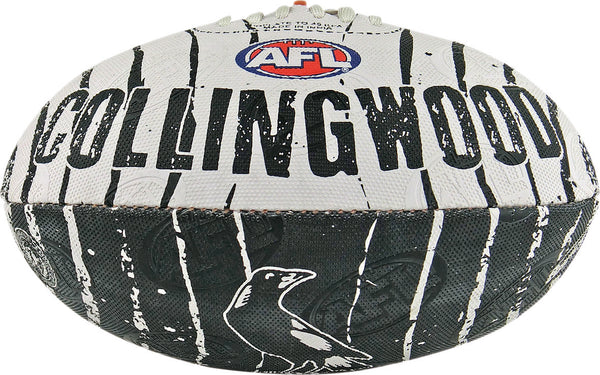 Collingwood Magpies Stinger Size 2 Synthetic Football
