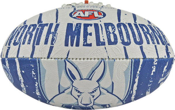 North Melbourne Kangaroos Stinger Size 2 Synthetic Football