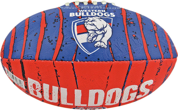 Western Bulldogs  Stinger Size 2 Synthetic Football