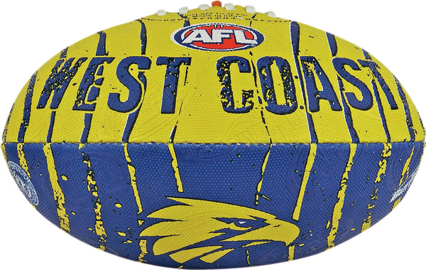 West Coast Eagles Stinger Size 2 Synthetic Football