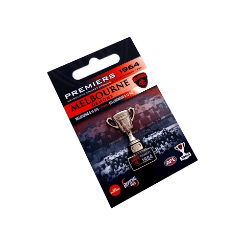 Melbourne Demons 1964 Premiers 3D Trophy Lapel Pin