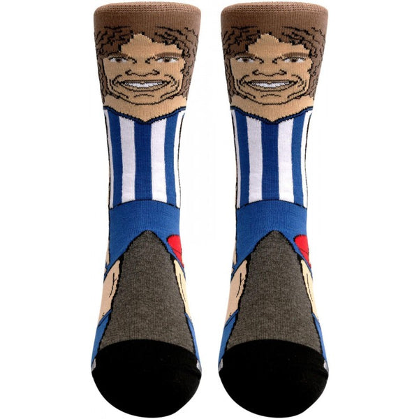 North Melbourne Kangaroos Ben Brown Nerd Player Socks