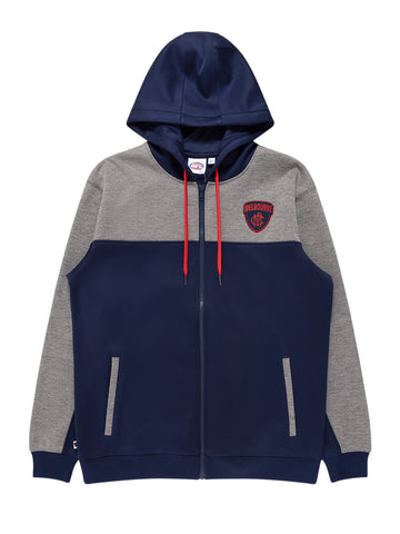 Melbourne Demons Mens Adults Team Performance FZ Hoody