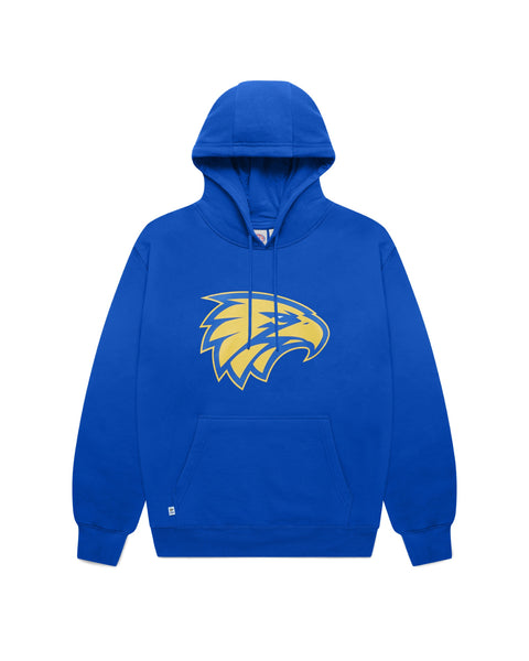 West Coast Eagles Mens Adults Team Crest OTH Hoody
