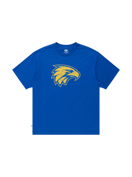 West Coast Eagles Mens Adults Core Logo Tee