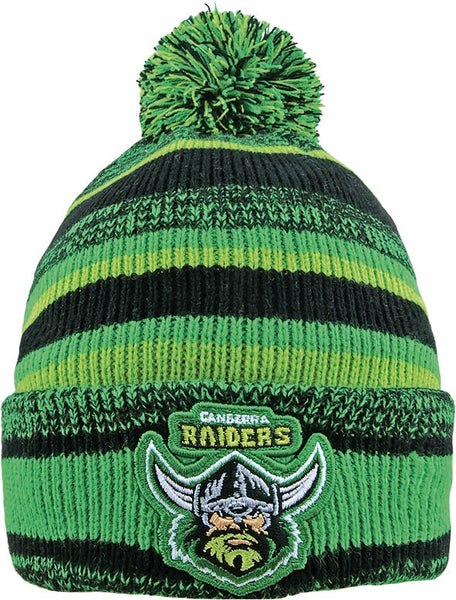 Canberra Raiders NRL Dynamo Pom Pom Beanie