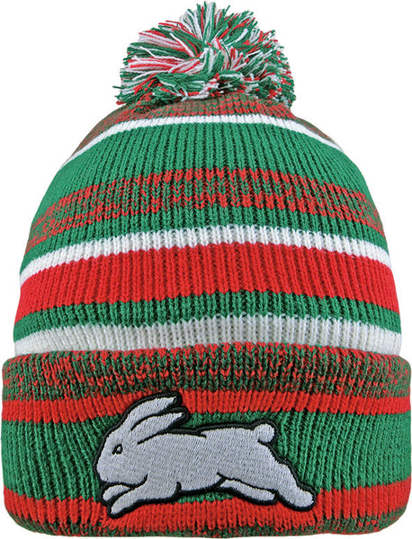 South Sydney Rabbitohs NRL Dynamo Pom Pom Beanie