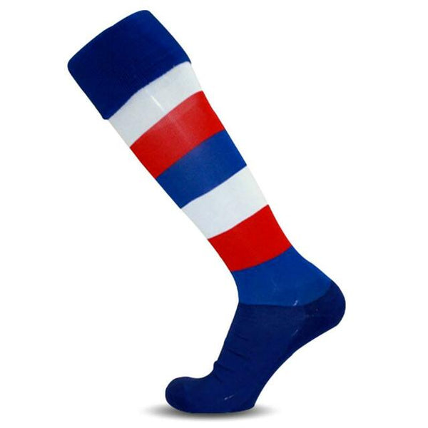 Western Bulldogs Boys Youths Mens Hoop Football Socks