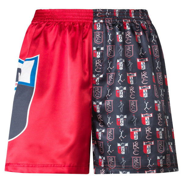 St Kilda Saints Mens Satin Boxer Shorts
