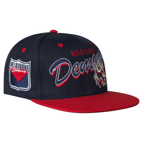 Melbourne Demons Adults Mens Throwback 90s Cap