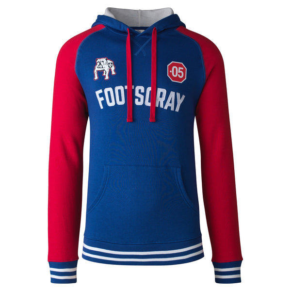 Western Bulldogs Mens .05 Retro VFL Club Throwback Hoodie