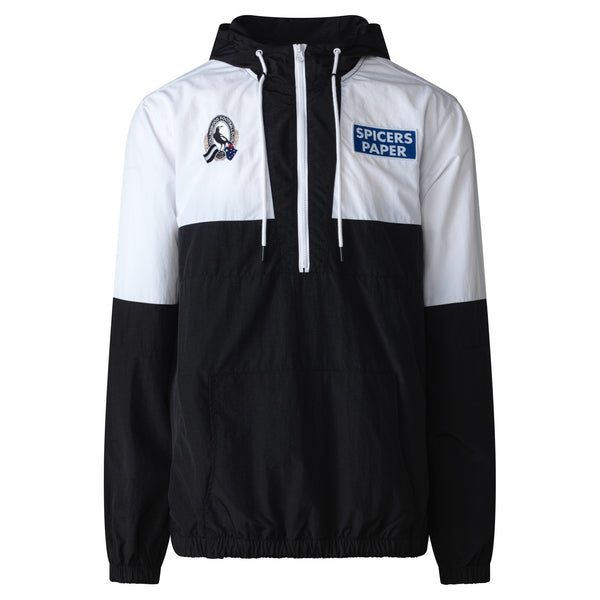 Collingwood Magpies Mens 90's Throwback Training Jacket