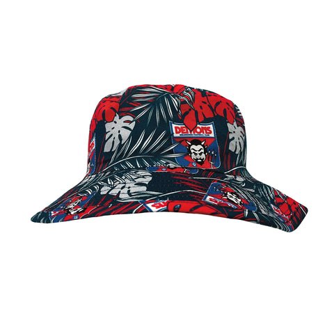 Melbourne Demons Adults Mens Tropical Bucket Hat