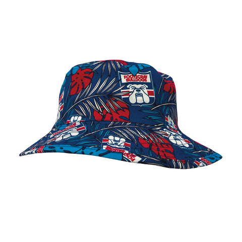 Western Bulldogs Adults Mens Tropical Bucket Hat