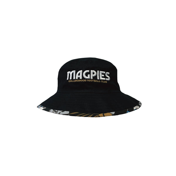 Collingwood Magpies Boys Youths Tropical Bucket Hat