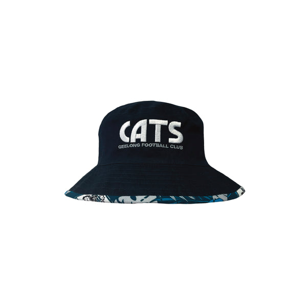 Geelong Cats Boys Youths Tropical Bucket Hat