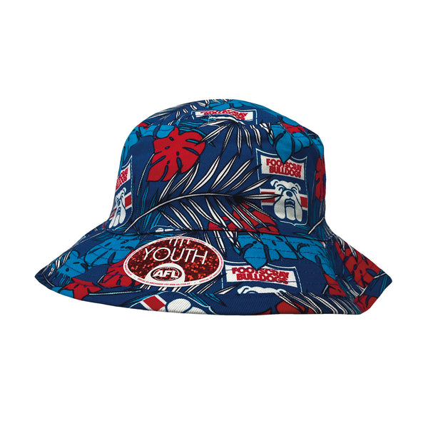 Western Bulldogs Boys Youths Tropical Bucket Hat