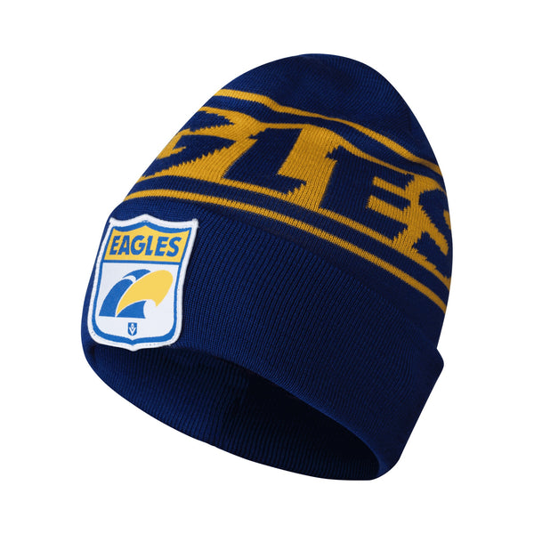 West Coast Eagles Flashback Football Retro Beanie