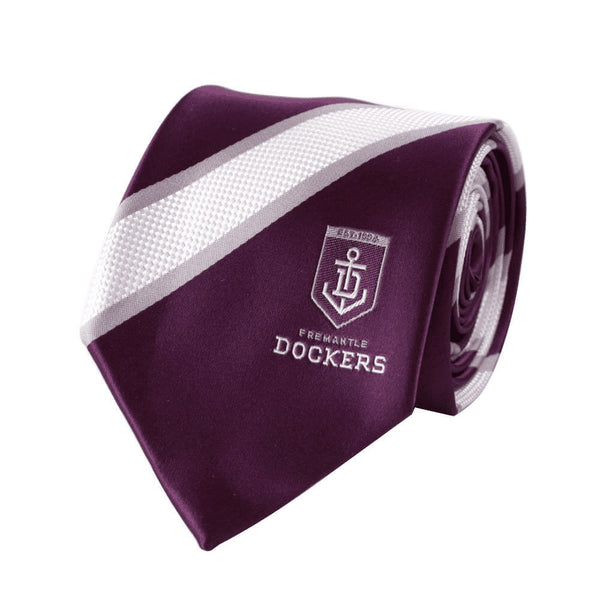 Fremantle Dockers Stripe Tie