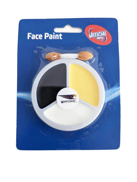 West Coast Eagles Face Paint