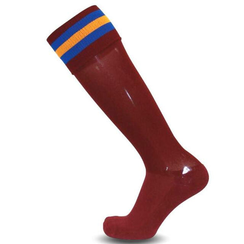 Brisbane Lions Boys Youths Mens Football Socks