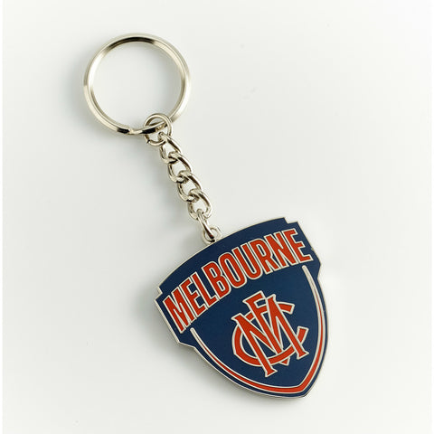 Melbourne Demons Metallic Logo Keyring