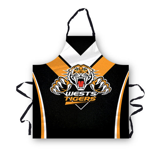 Wests Tigers NRL BBQ Apron