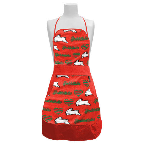 South Sydney Rabbitohs NRL BBQ Ladies Retro Apron
